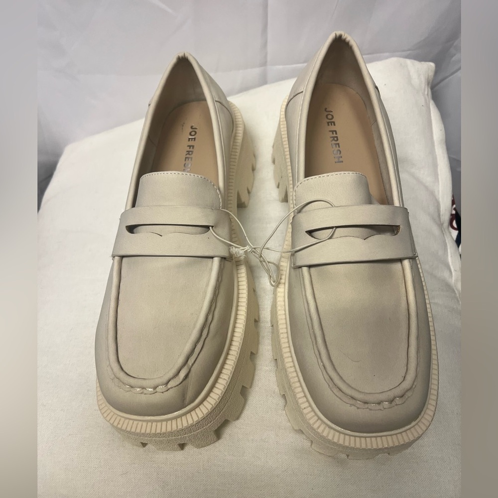 Joe Fresh Women's Beige Loafers